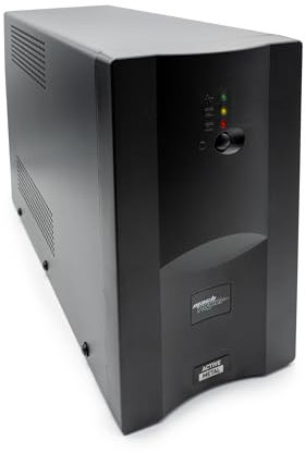 Mach Power Gruppo di continuità per PC line interactive 1300VA/720W, stabilizzatore AVR, 2 batterie 12V/7Ah, 2 uscite Schuko/Ita, 1 Porta USB, struttura in metallo UPS-LIT13M (1300VA/720W)