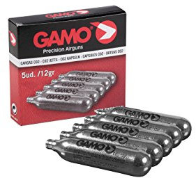 CAJA 12 CARGAS CO2 12 g.