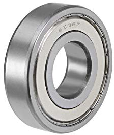 Roulement 6306z 30x72x19mm 481252028085 pour Lave-linge Miele