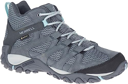 Merrell Damen Alverstone GTX Wanderschuhe Wanderstiefel Sturmgrau 42