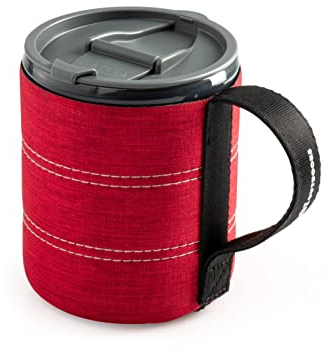 GSI Outdoors Infinity Backpacker Mug Red, Polipropilene (PP), Tazza da Viaggio, 500 ml