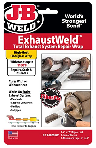 J-B Weld ExhaustWeld 2 x 72 Repair Wrap, White