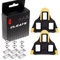 Chooee Calas de Bicicleta de Carretera Compatibles Shimano SPD-SL SM-H11 Pedales de Calas