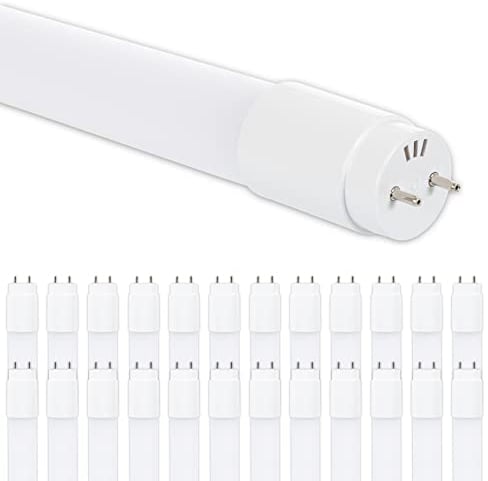 CLAR - Tubo Fluorescente LED 60 cm T8 10W, Blanco Frío 6500ºk (Pack 25)