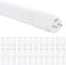 CLAR - Tubo Fluorescente LED 60 cm T8 10W, Blanco Frío 6500ºk (Pack 25)