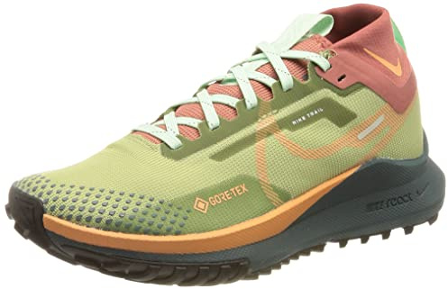 Nike DJ7929-300 Nike React Pegasus Trail 4 Gore-TEX Sneaker Female Alligator/ORANGE Trance-Mint Foam 38