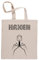 Capzy Virusinvasion Einkaufstasche Beige Shopping Bag Beige