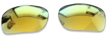 POLARLENS Verres polarisés de rechange pour Oakley Turbine - Compatible avec les lunettes de soleil Oakley Turbine, Or 24 carats., Taille unique
