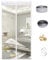 DarkSwan Personalizar Mosquiteras para Puertas, Blanco Mosquitera Puerta Magnetica, Cortina Mosquitera Puerta Exterior Sellado Arriba a Abajo Automáticamente, Mosquitera Puerta Corredera