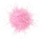 Feder Brosche für Frauen Mädchen, MoreChioce Flauschige Feder Ansteckbrosche Vintage Federbrosche Elegante Straußenfeder Trachten-Brosche für Party Dekoration Kopfbedeckung,Rosa