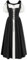 SCARLET DARKNESS 2024 Women Renaissance Dress Irish Costume Medieval Dresses Off Shoulder Short Sleeve Maxi Dress 2Pcs Black Carnival Dress L