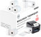 Rouleau papier thermique premium 80 x 80 mm pour imprimante EPOS, terminal POS, caisse enregistreuse, imprimante ticket, 20 bobines - rouleaux Rollgenio