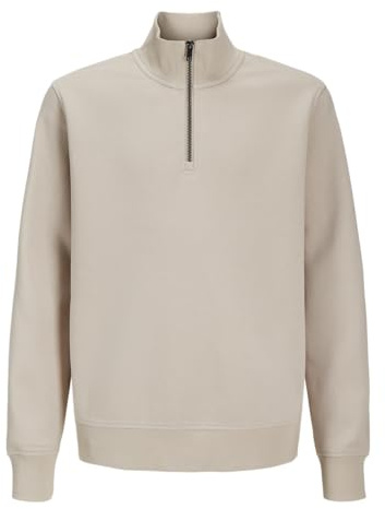 JACK & JONES Boy Sweatshirt mit halbem Reißverschluss Einfarbig Sweatshirt mit halbem Reißverschluss Junior