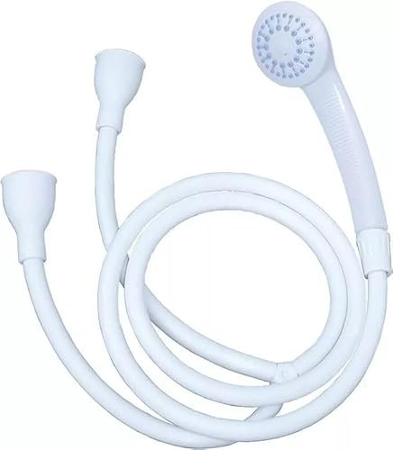 Sink Spray Hose,Portable Double Tap Bath Sink Shower Head Hose Faucet Sprayer, Shampoo Sprayer Handheld Hose Faucet Shower Head Spray Hose for Bathing Baby,Pets,Washing Hair,Rinsing Vegetables