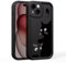 BARALARIQIU Compatible with iPhone 16 Pro Max Case, Cute Kawaii Cat Cartoon 3D Design for Women and Girls, Soft, Slim Fit, Shockproof Silicone Case for iPhone 16 Pro Max, Black