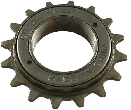 Fahrrad Ritzel Single Speed 16 Zähne Schraubaufnahme mit Freilauf 1/2x1/8