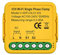 Juroupi JUROUPI WiFi Smart Home Energy Monitor a 2,4 GHz Smart Energy Meter Consumo Monitor Monito (1 morsetto)