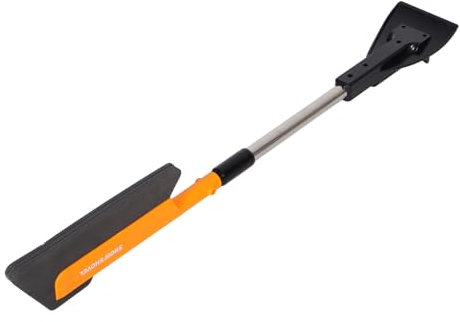 WEKADRIN Auto Eiskratzer und Schneeschaufel mit Ausziehbarem Multifunktionales Schneeräumwerkzeug für Windschutzscheiben und Autos Robustes Material für Verschiedene Fahrzeugtypen