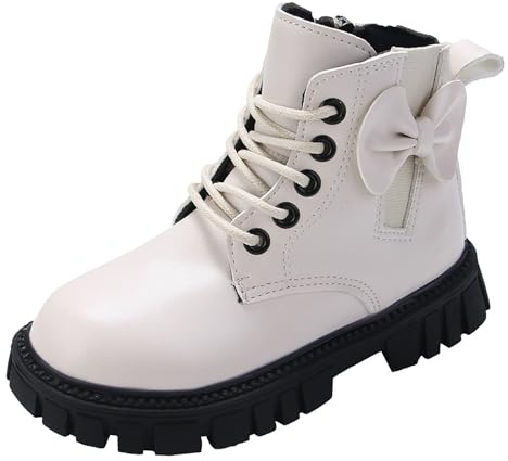 Stivali per Bambine Stivali da Equitazione per Ragazze Scarpe Invernali Allaperto Antiscivolo Boots Scarpe da Trekking Outdoor Leggero Antiscivolo Design alla Moda Scarpine Primi Passi