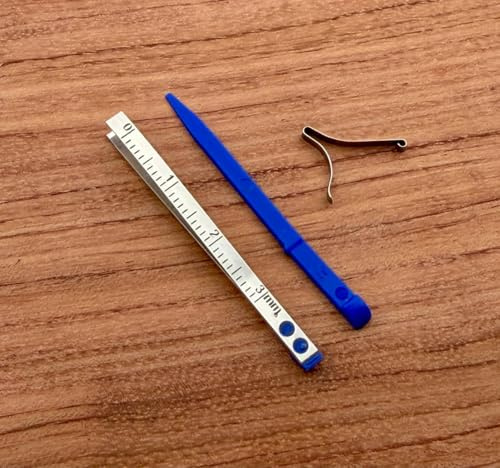Replasment Spares For Victorinox Toothpick + Tweezers + Scissors Spring For Small 58mm Swiss Army Knife (Blue)
