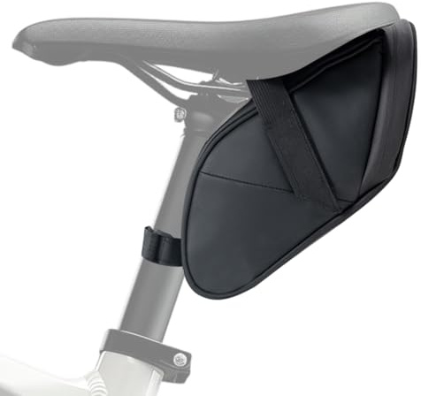 MIUUIPI Fahrrad Satteltaschen, Fahrradsatteltasche mit Reflektierender,Wasserdicht Satteltasche fürs Fahrrad, Rennrad Zubehör für MTB Rennrad Faltrad