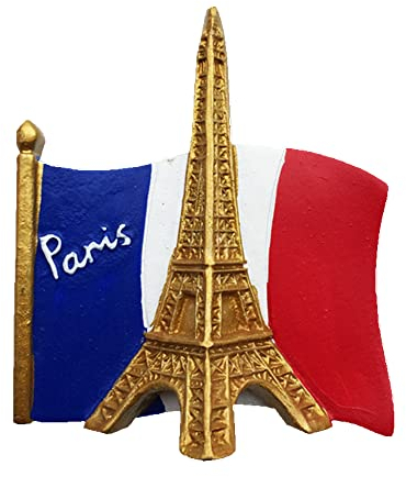 Eiffelturm-Kühlschrankmagnet, Paris, Reiseaufkleber, Souvenir, Frankreich-Flagge, Kühlschrankmagnet, Dekoration für Zuhause und Küche