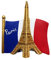 Eiffelturm-Kühlschrankmagnet, Paris, Reiseaufkleber, Souvenir, Frankreich-Flagge, Kühlschrankmagnet, Dekoration für Zuhause und Küche