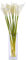 cn-Knight Lot de 10 lys calla artificiels de 66 cm de long pour décoration d'intérieur, centre de table, mariage, bouquet de mariée (blanc)