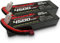 RoaringTop Batterie Lipo 2s 4500mAh 25C 7.4V RC Hardcase Batterie Pack avec Connecteur Deans pour Voitures RC Camions 1/8 1/10 Voitures RC RC Bateau (2 Pcs)