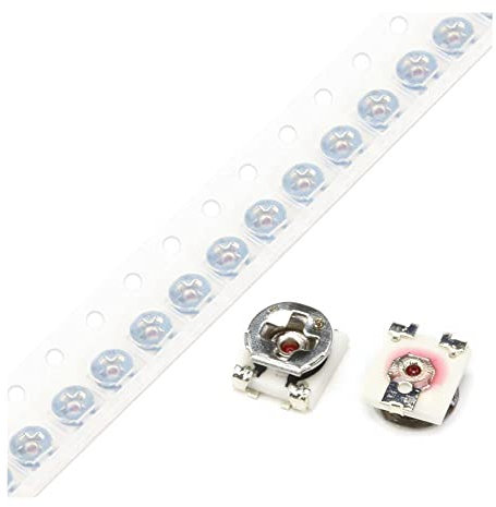 20 stücke 3 × 3 Trimmer Widerstand Potentiometer Trimpot SMD 3X3 Einstellbar Variablen Widerstand 100 500 1k 2k 5k 10k 20k 50k 100k 1m Ohm-EVM3ESX50B53 5k