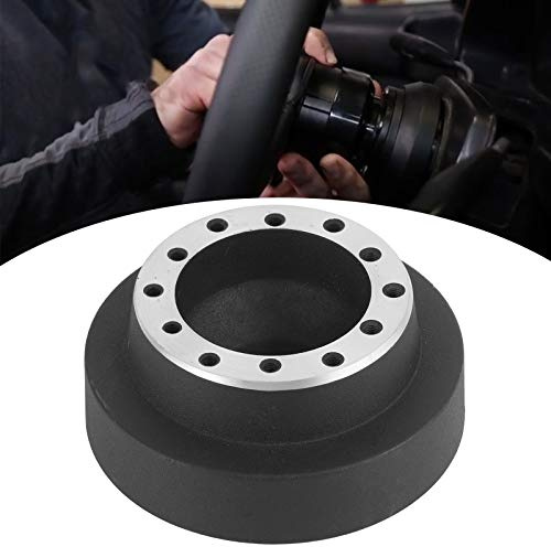 Lenkradnabe, Lenkradabstandshalter, Lenkradpolster für E46 Momo/OMP/NRG | Lenkradnaben-Adapter-Kit, Ersatz-Auto-Umrüstzubehör, Aluminiumlegierung, Inklusive Dichtung & Hornkabel