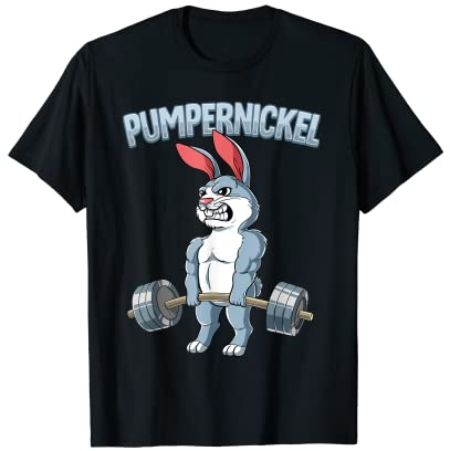 Pumpernickel Bodybuilding Fitness Gym T-Shirt