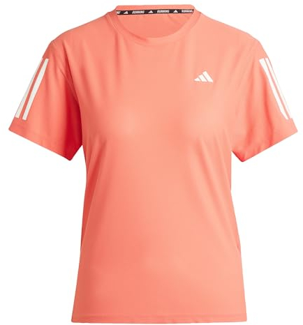 adidas Damen Own The Run Tee T-Shirt, Preloved Scarlet, M