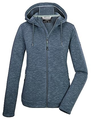 Killtec Damen Jacke mit Kapuze/Powerstretchjacke KOW 6 WMN FLX JCKT, petrol, 36, 39681-000