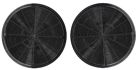 easyPART Kompatibel/Ersatz für Blaupunkt 10041387 Kohlefilter Alternativ Electrolux 902980046/4 196mmØ EFF62 Dunstabzugshaube 2Stk