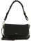 ABRO Unisex Poppy Tasche, Schwarz/Gold
