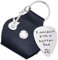 craspire I Couldn't Pick A Better Dad Gitarren-Pick-Halter, Wort-Schlüsselanhänger, Edelstahl-Gravur, Gitarren-Plektren, Schmuck, Geschenk, Leder-Gitarre-Motto-Geschenke Für, Gitarristen, Geburtstag
