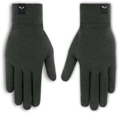 Salewa Cristallo Merino Handschuhe Damen, Grün, 5/XS