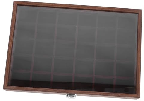 VINTORKY Bürodekoration Aufbewahrungsbox Für Teebeutel Stapelbare Aufbewahrung Mit Deckel Tee-Organizer Teebeutelspender Teebeutelhalter Zuckertüte Aufbewahrungstasche Holz Büro Ring