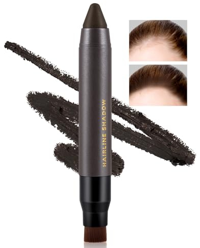 Boobeen Polvere per l'attaccatura dei capelli, polvere per ombreggiare i capelli diradati, polvere correttrice per coprire le radici, polvere impermeabile per il ritocco delle radici dei capelli
