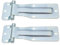 OTOTEC 2Pcs Car Steel Hinges Heavy Duty Hinges Hardware Suitable for Rear Barn Door Truck Lorry Trailer Door Van Caravan Horse Trailer Galvanizing
