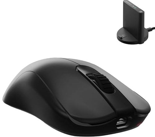 BenQ ZOWIE FK2-DW Mouse eSports wireless | Ricevitore migliorato 4K | simmetrico | 65g | Driverless | Sensore 3950 | Polling rate 4K