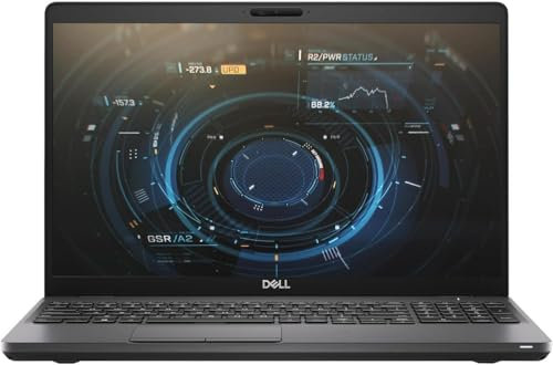DELL Precision 3541 15,6 FHD Mobile Workstation Laptop, Intel Hexa Core i7-9850H der 9. Generation, 16 GB DDR4 RAM, 512 GB SSD, NVIDEA Quadro P620, US-Tastatur, HDMI, Windows 10 (Generalüberholt)