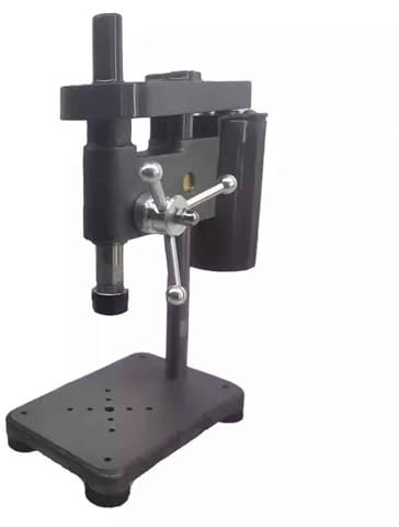 Toplionace Mini Tischbohrmaschine, Hochpräzise Bohrmaschine, Elektrische Bohrmaschine, Handy Uhrenreparaturwerkzeug mit Netzteil (ER11)