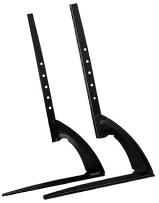 Height Adjustable TVs Stand For 26 To 75inch LCD LED Flat Screens NoDrilling Required Holds Up To 88Ibs