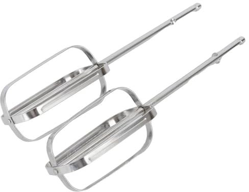 TEEKU Egg Beater/Beater Whisk Handheld Mixer Replacement Attachment Standing with Attachments (Silver, One Size)