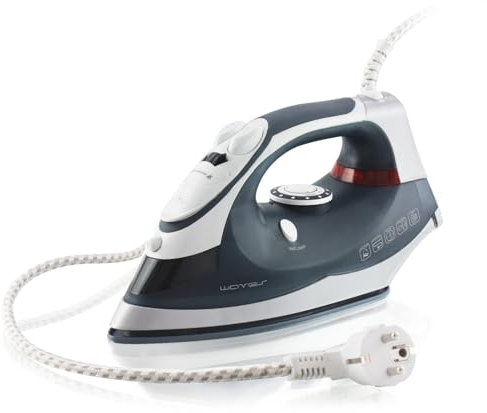 Emerio SI-105629.2 Dampf-Bügeleisen, 2200 Watt, Keramische Sohle, 15-20g/min Dampfausstoß, 2,80m Kabel