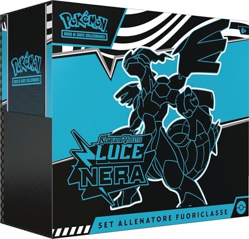 Pokémon: Zekrom Scarlet & Violet Superhero Trainer Set - Black Light TCG (Thundurus Full-Length Card, Nine Expansion Packs and Premium Accessories)