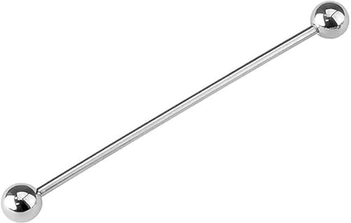 GBJUK Industrial Barbell Scaffold Piercing Bar 316L Surgical Steel 1.6mm x 35mm