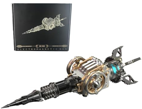 3D Metall Puzzle Insekten, Steampunk Mechanisch Bionischer Kriegsspinne Modellbausatz, DIY Montageblock Puzzle Geschenk Schreibtischdekoration (Keine Waffen/Vollmetall-Edition)